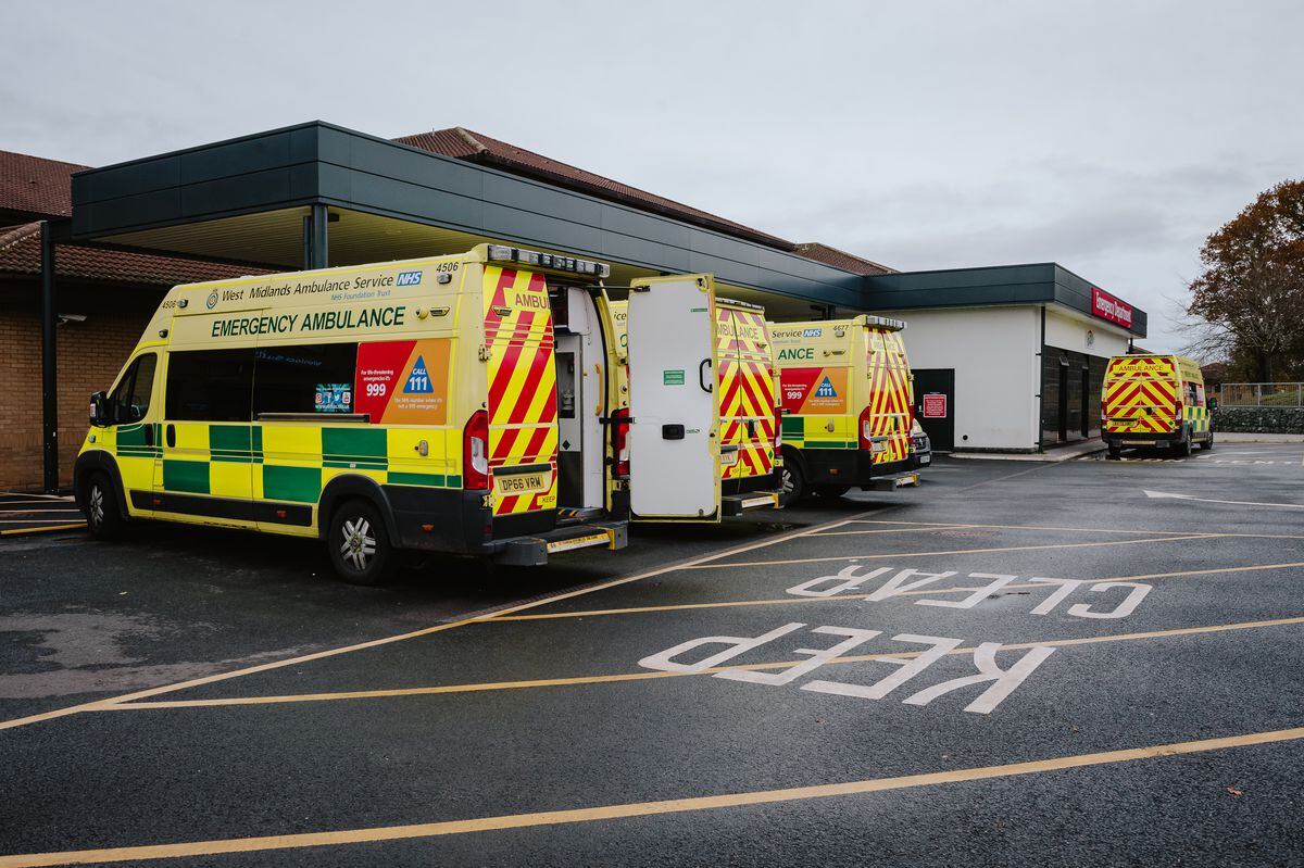 All 27 Shropshire-based ambulances were in use when the 999 call was made