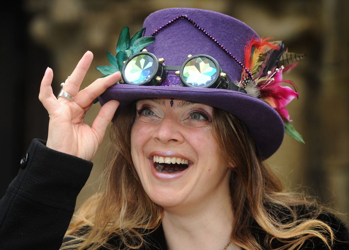 Debbie Vale from Stourport-on-Severn at The Shrewsbury Steampunk Spectacular