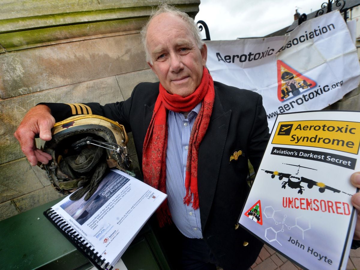 John Hoyte campaigning to see Aerotoxic Syndrome officially recognised 