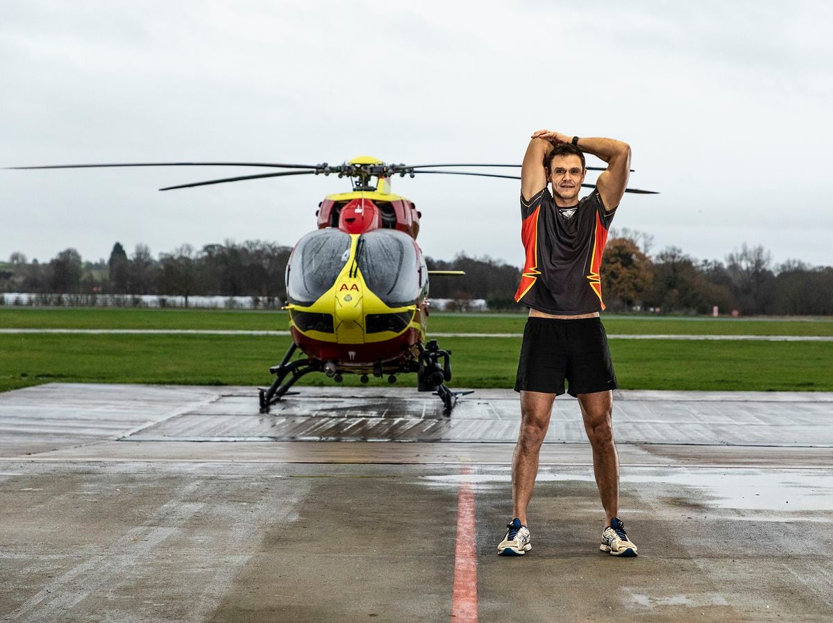 Stephen Mason, critical care paramedic for Midlands Air Ambulance Charity and team captain for the 121-mile distance, thoroughly enjoyed taking part in the challenge