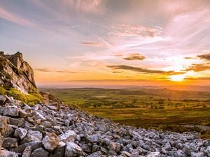 SOUTH COPYRIGHT SHROPSHIRE STAR JAMIE RICKETTS 10/07/2015  Sunset - 09.07.15 - Taken from the top of Stiperstones Hill in Shropshire - Stiperstones Nature Reserve.