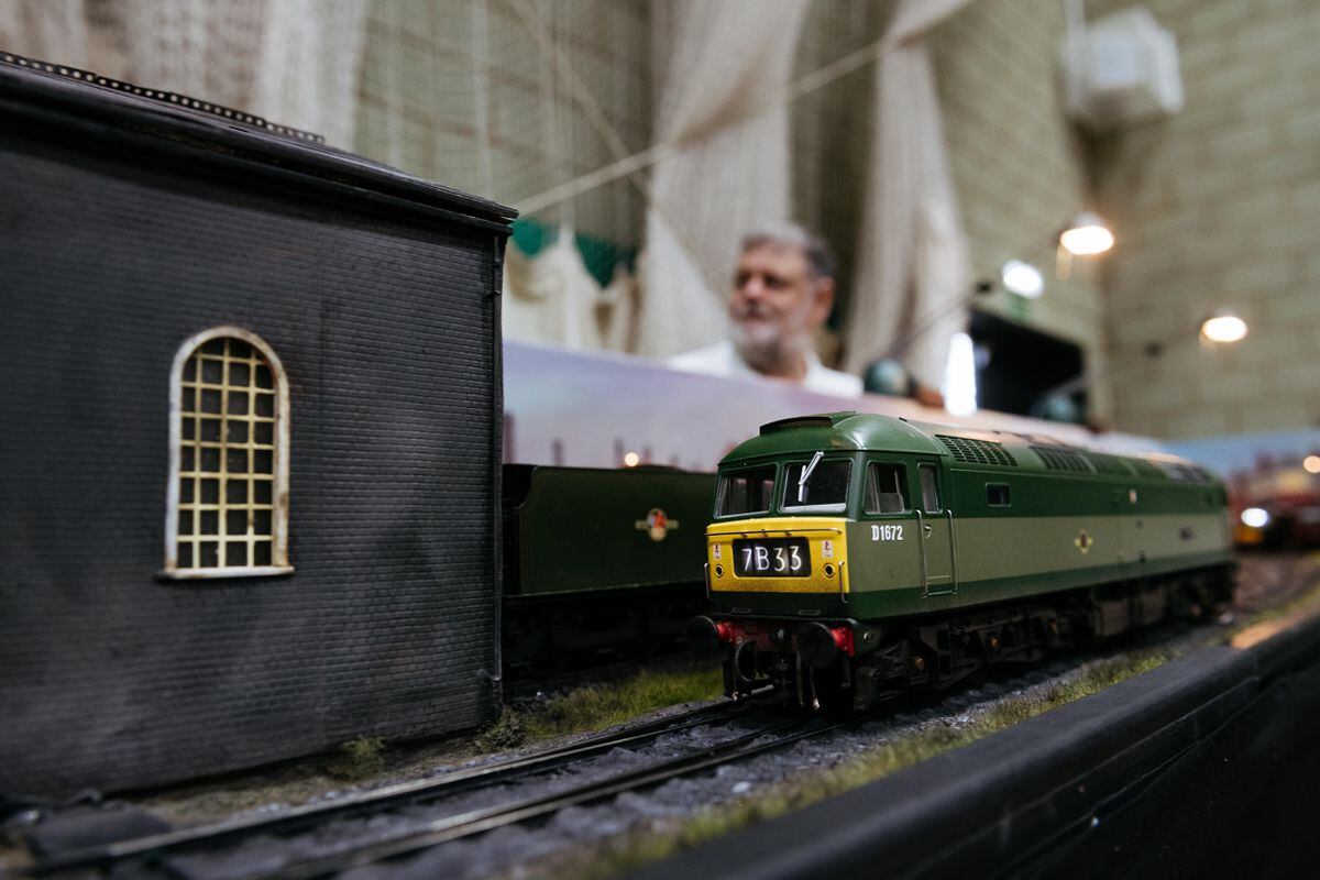The Telford Railway Modellers Group's Model Railway Exhibition at Charlton Academy. 