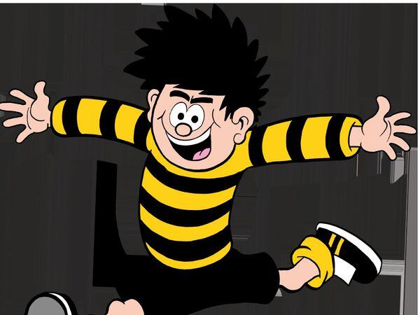 Beano comic strip changes colour for World Mental Health Day