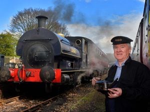 Telford Steam Railway volunteer Dave Angell is involved in organising an event with much smaller trains