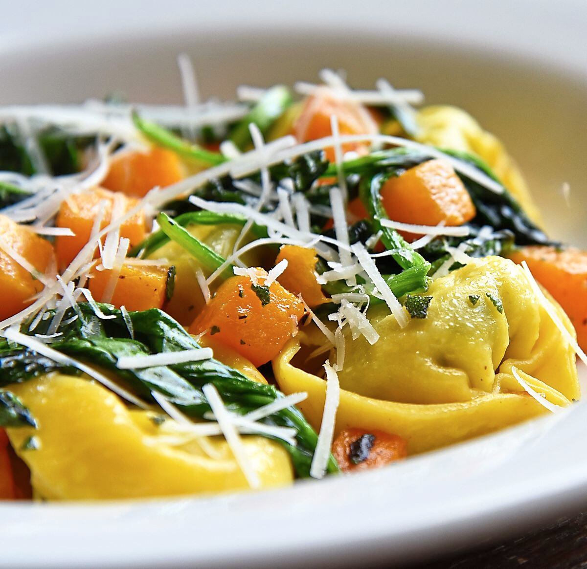 Don’t pass on the pasta – tortellini with squash