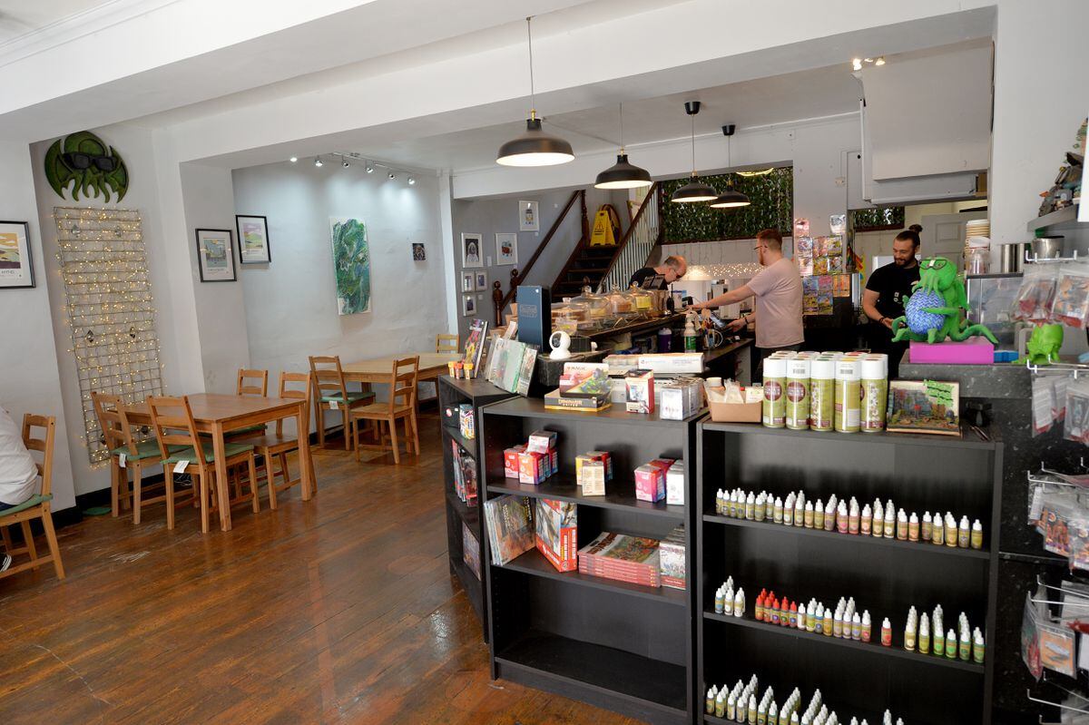 Nerdy coffee shop in Mardol, Shrewsbury, has announced its closure