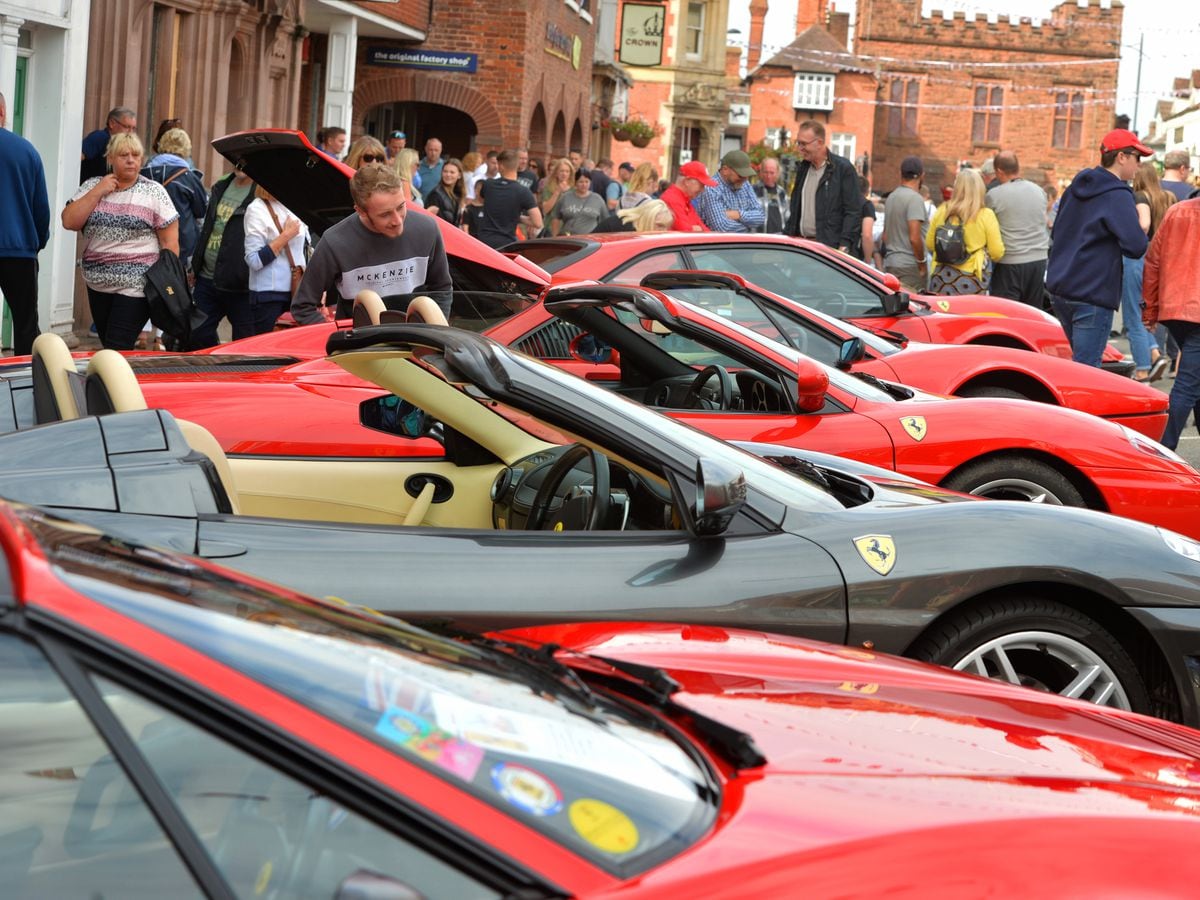 Forza!  Bridgnorth ospita l'Italian Supercar Rally mentre un nuovo evento “Autorail” arriva in città