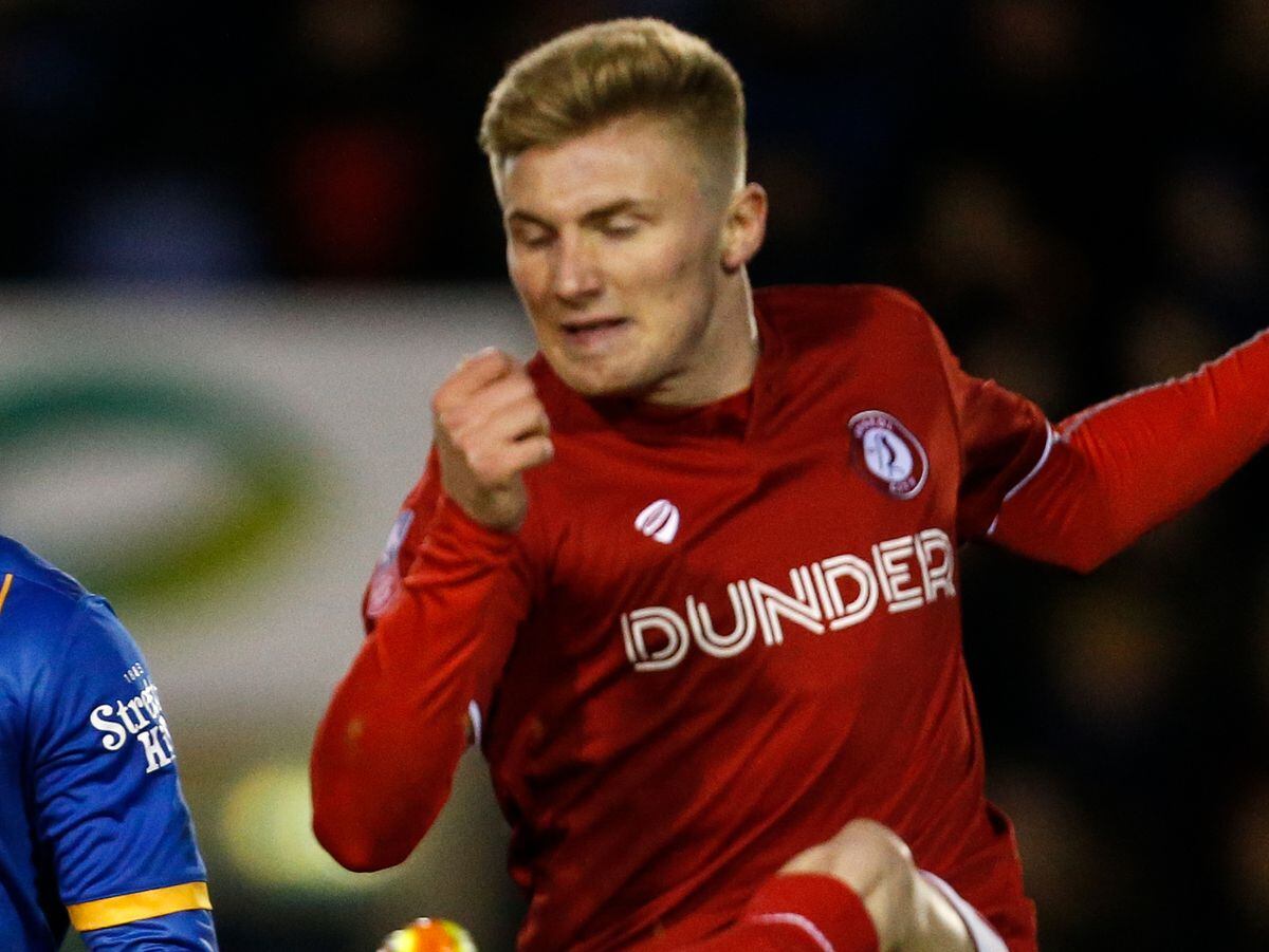 Taylor Moore faces Town in the FA Cup third round in 2019/20, which Shrewsbury won to set up a tie against Liverpool. Defender Moore has now linked up with Steve Cotterill's side. (AMA)
