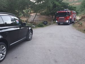Police and Fire Crews dispatched to Carding Mill Valley Photo: South Shropshire SNT's
