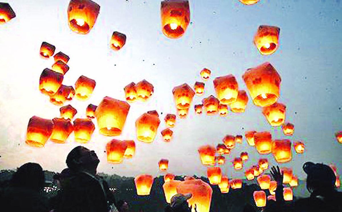 Banned - sky lanterns