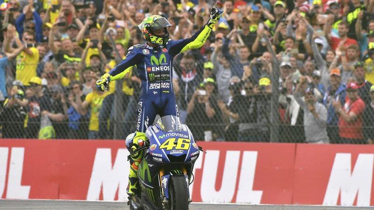 Valentino Rossi snatches his MotoGP win in over year | Shropshire Star