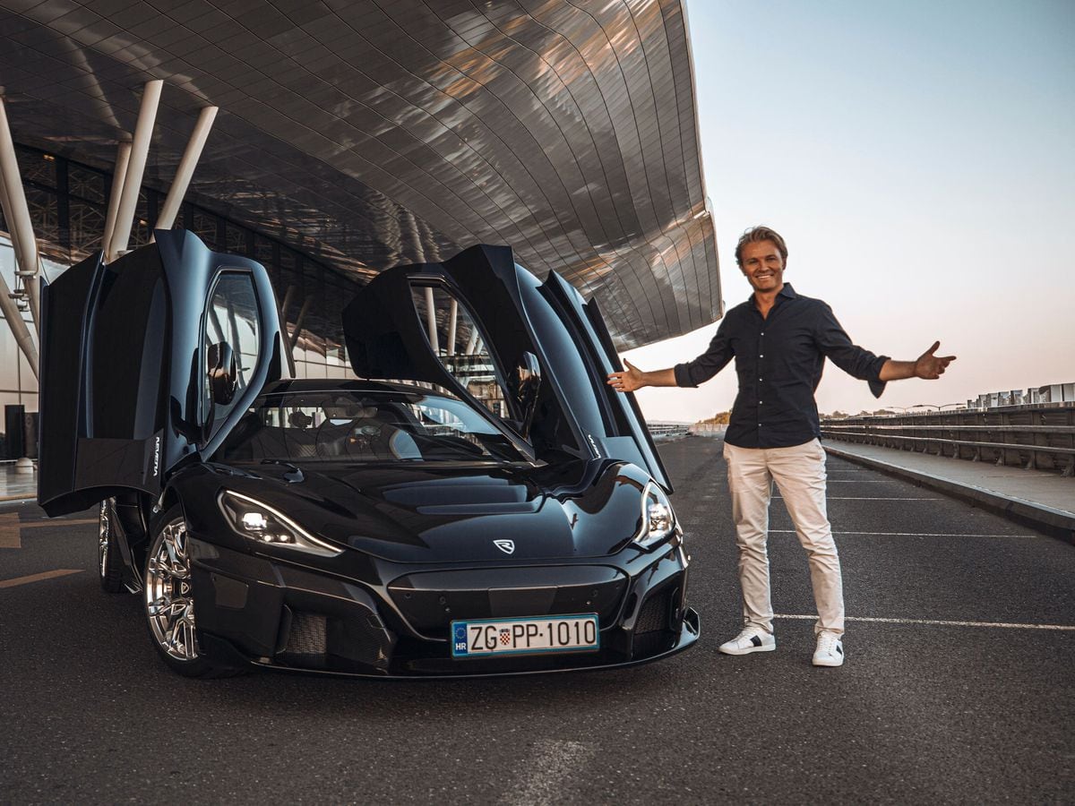 Nico Rosberg takes delivery of first Rimac Nevera hypercar