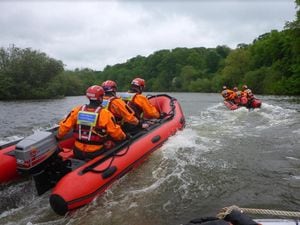 West Mercia Search and Rescue in action
