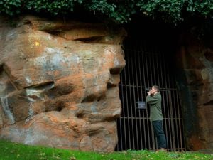 Lavington's Hole, Bridgnorth, where keen photographer Joel Rouse, spotted a face in the rock