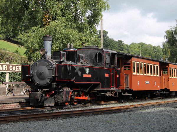 The return to service of ‘Sir Drefaldwyn’ will be the major highlight of the gala. The loco is seen here in 2014 with correct Austrian carriage stock before the latest overhaul started.Photo: Kevin Heywood/W&LLR