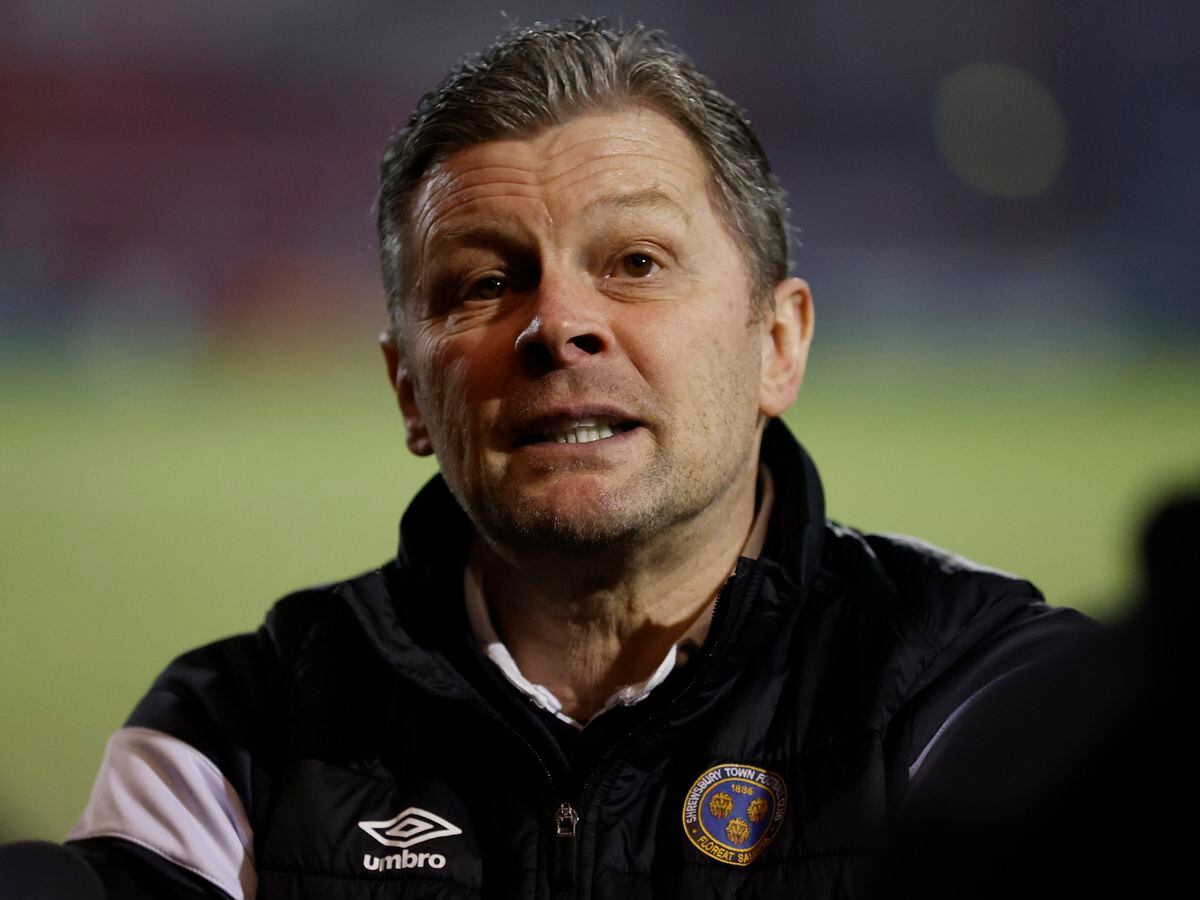 Steve Cotterill confirmed Shrewsbury are closing in on their second signing of the window (AMA)