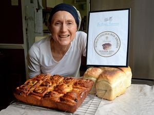 Alison Jones claimed the overall supreme champion of the World Chelsea Bun Awards after impressing the judges