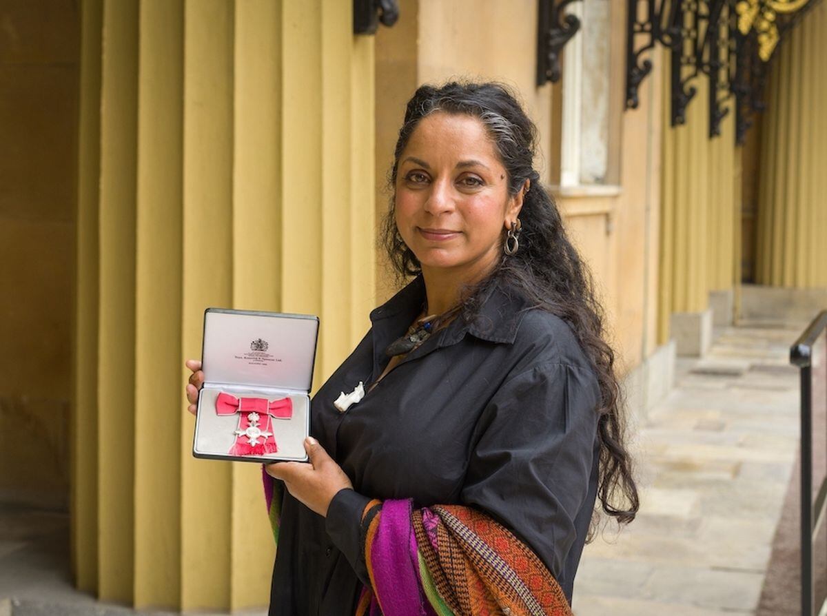 Halima Cassell recieves an MBE
