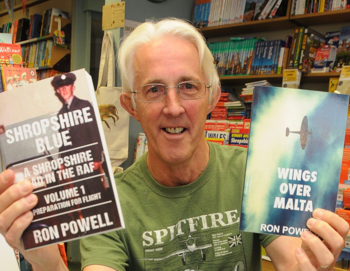 Ron Powell at Castle Bookshop