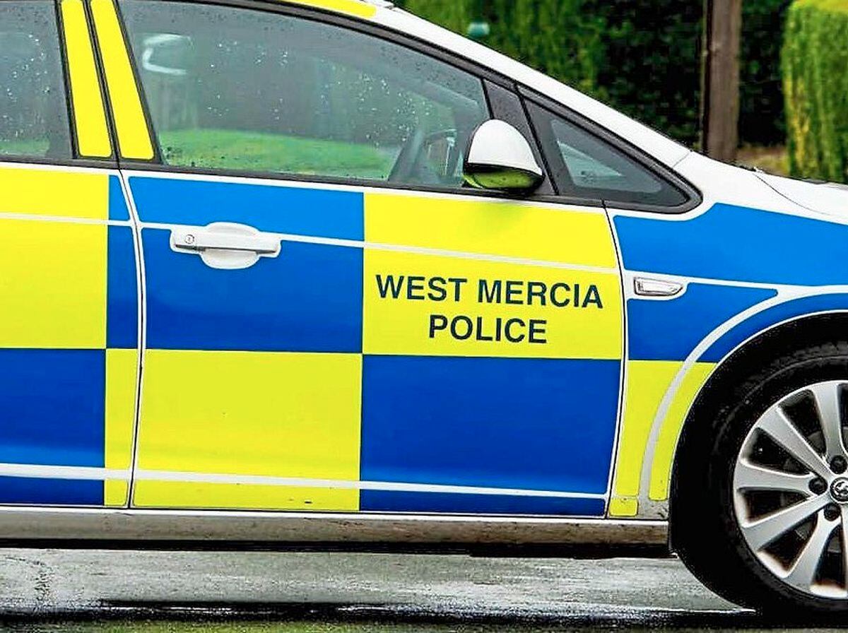 West Mercia Police has urged people to avoid the area