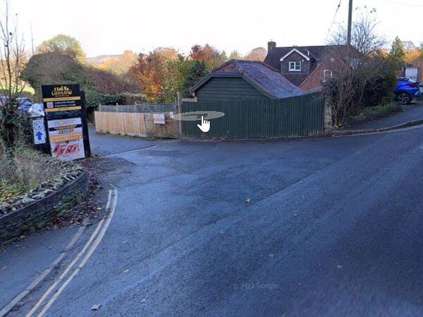 The entrance to Ludlow Rugby Club. Picture: Google Maps