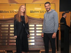 Anna Price and Conor Coady see their names go on to the new board celebrating Wolves’ 300 Club