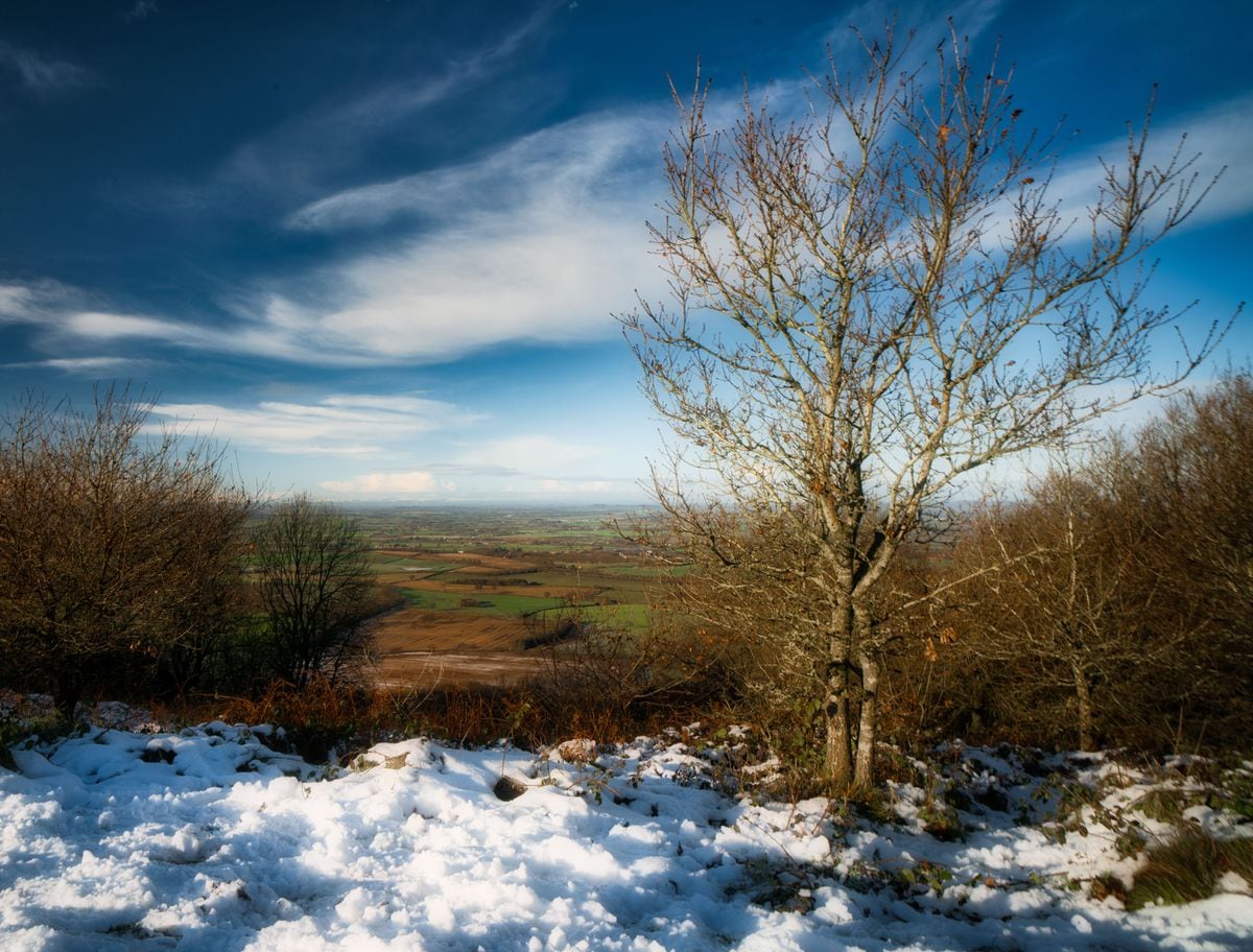 Wintry views from The Wrekin. Pic: Aaron Collyer (Shutter C Photography)