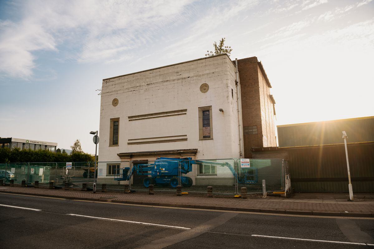 Work began earlier this month to demolish the Clifton cinema