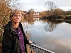 Eco campaigner Claire Kirby from Shrewsbury is withholding paying part of her water bill over River Severn pollution concerns