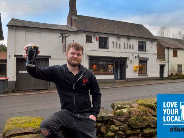 Love your Local feature: The Lion Inn, Telford. Pictured: Jack Partridge, Landlord.