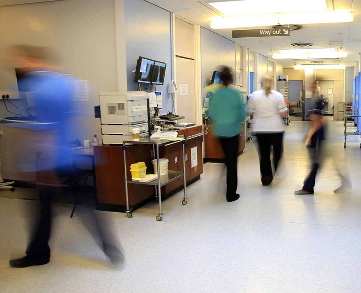 A nurse has warned of wards and corridors that are more like a "battleground" than a hospital.
