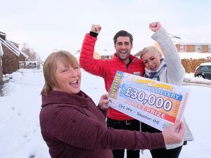 Shrewsbury's Ann hits jackpot with £30,000 lottery win