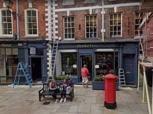 Pockets in Shrewsbury's Square was raided in the early hours. Photo: Google