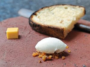Dough lovely – sourdough bread with cultured miso butter and whipped wagyu beef dripping