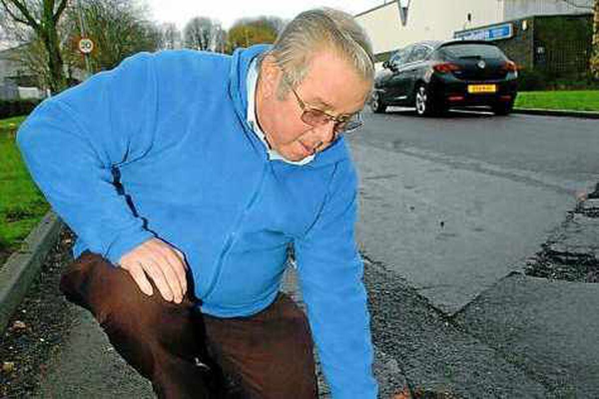 Telford tyre-burst driver in pothole cash wait