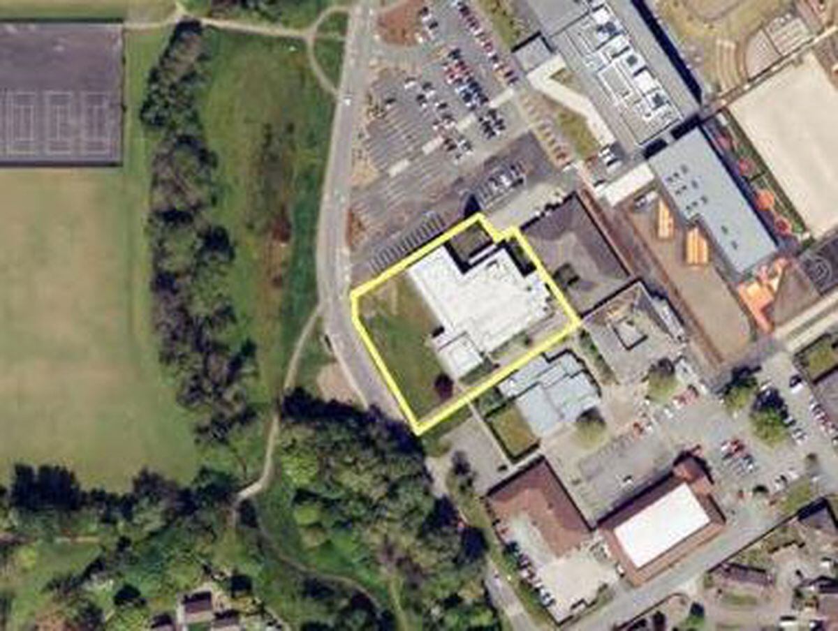 The site in Telford which is earmarked for the 'extra care' apartments 