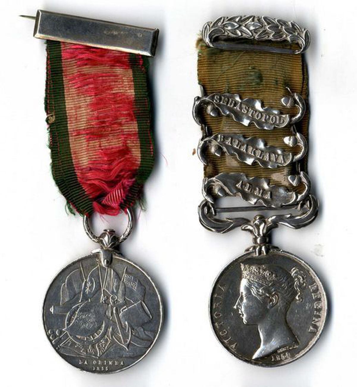 John Ashley Kilvert's medals