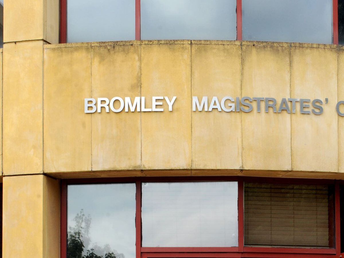 General view of Bromley magistrates' court (Anthony Devlin/PA)