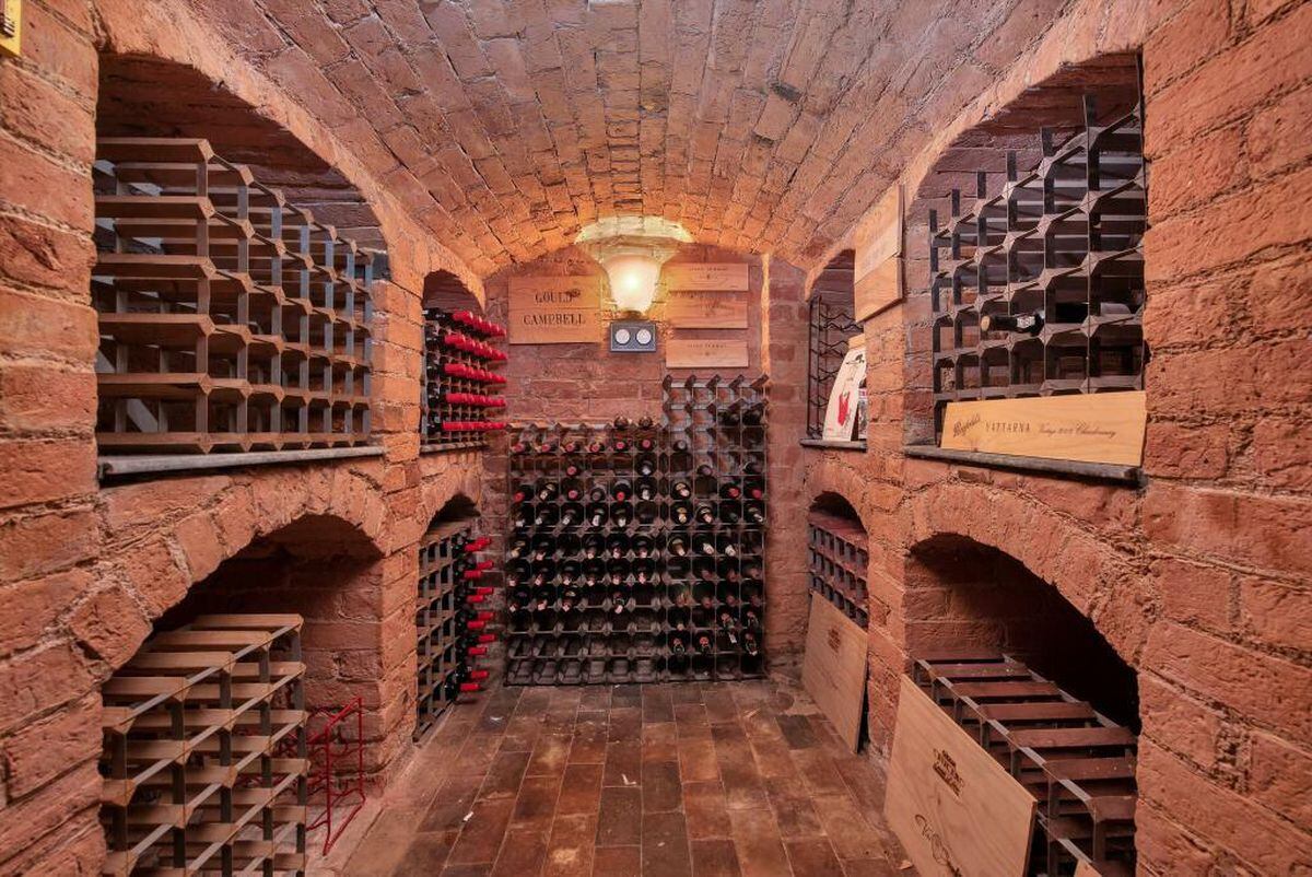 The home also comes with wine cellar. Photo: Rightmove