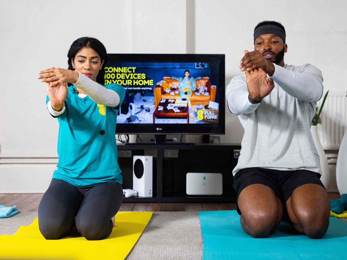 EE Full Fibre has helped create a new workout routine aimed at gamers
