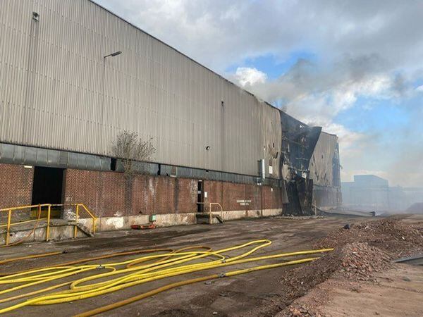 Fire crews warned residents to keep windows and doors. Photo: Shropshire Fire and Rescue Service
