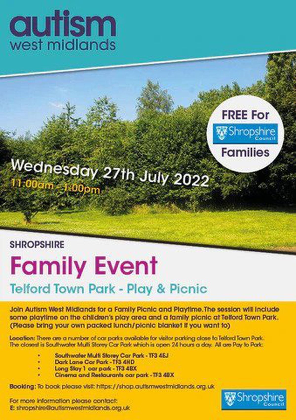 Telford Town Play and Picnic Event