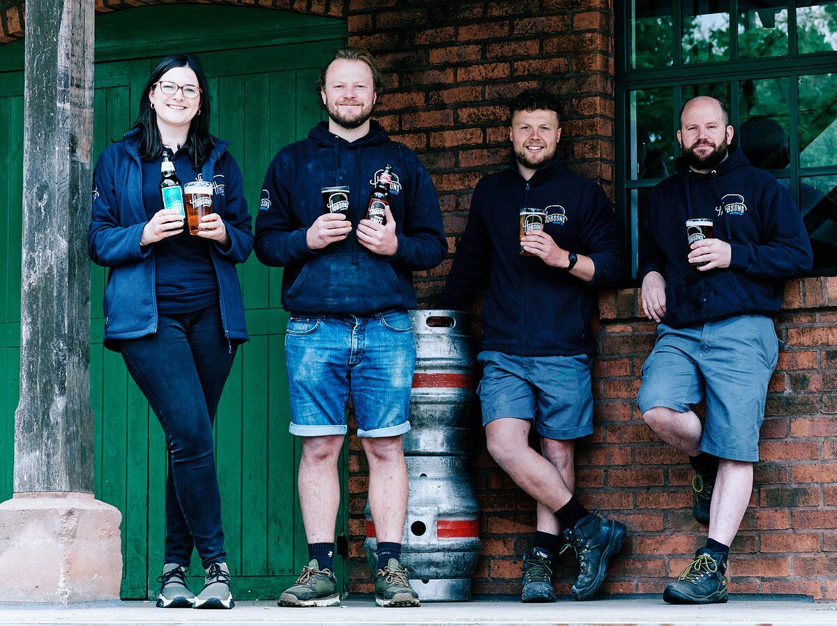 Hobsons Brewery team  