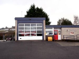 Clun fire station. Picture: Shropshire Fire & Rescue Service