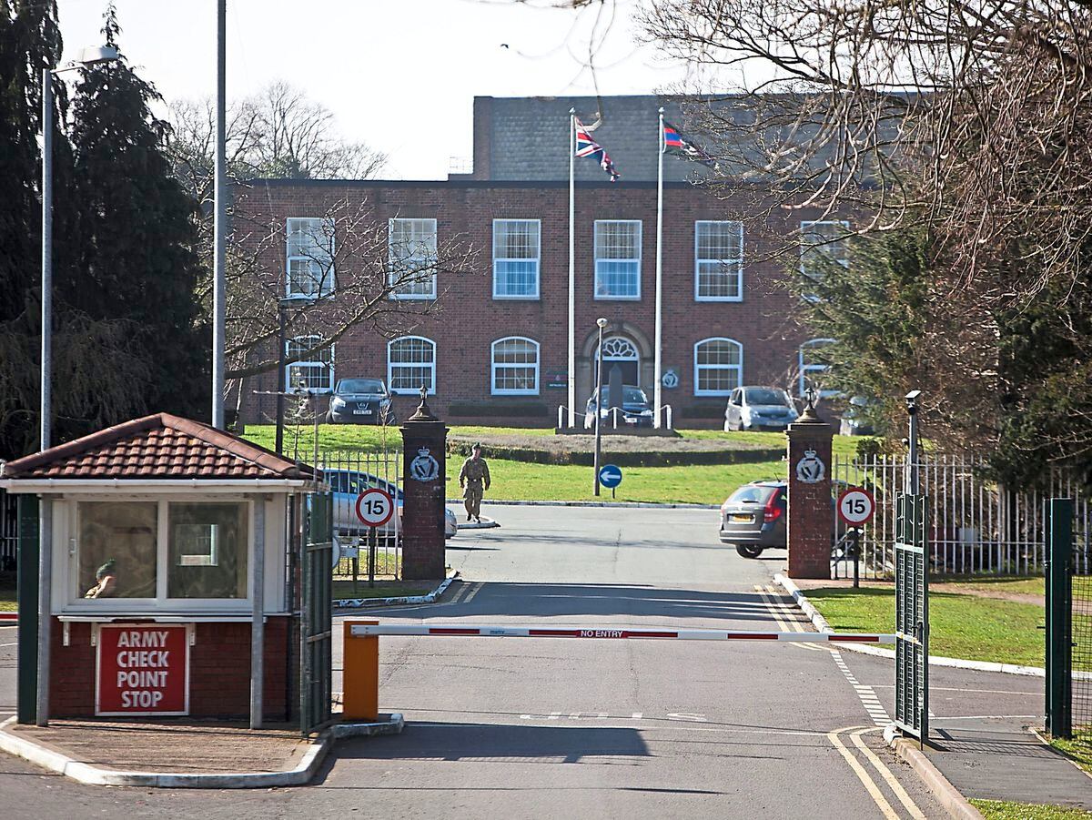 Clive Barracks in Tern Hill, near Market Drayton
