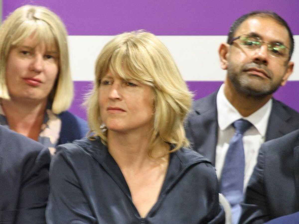 Rachel Johnson during the launch of the Change UK European election campaign in Bristol