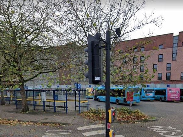 The attack happened near Shrewsbury Bus Station