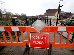 Shrewsbury flood warnings in January 2021