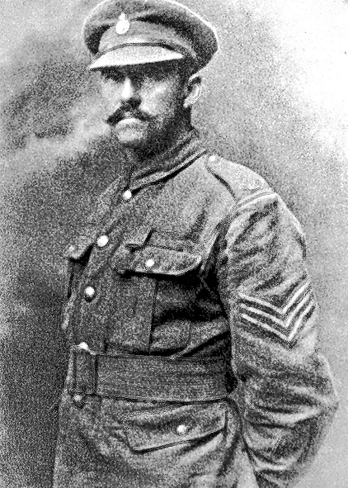 Sergeant Harold Whitfield, VC.