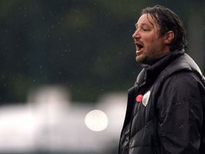 The New Saints manager Craig Harrison during the UEFA Champions League first qualifying round second leg match at Park Hall, Oswestry, Wales. Picture date: Tuesday July 18, 2023. PA Photo. See PA story SOCCER TNS. Photo credit should read: Nick Potts/PA Wire...RESTRICTIONS: Use subject to restrictions. Editorial use only, no commercial use without prior consent from rights holder..